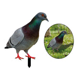 Maxbell Fairy Garden Stake Standing Decoration Animal Statue for Lawn Yard Backyard StyleA