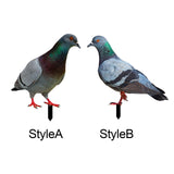 Maxbell Fairy Garden Stake Standing Decoration Animal Statue for Lawn Yard Backyard StyleA