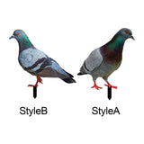 Maxbell Fairy Garden Stake Standing Decoration Animal Statue for Lawn Yard Backyard StyleA