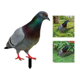 Maxbell Fairy Garden Stake Standing Decoration Animal Statue for Lawn Yard Backyard StyleA