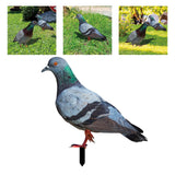 Maxbell Fairy Garden Stake Standing Decoration Animal Statue for Lawn Yard Backyard StyleB