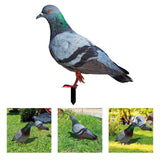 Maxbell Fairy Garden Stake Standing Decoration Animal Statue for Lawn Yard Backyard StyleB