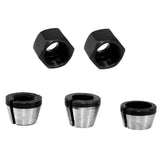 Maxbell 3Pcs Collet Chuck Adapter  with Nut 1/4" for Engraving Machine