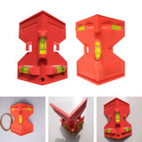 Maxbell Foldable Cylinder Magnetic Level Angle Measurement for Durable Tools Both Sides Hook