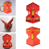 Maxbell Foldable Cylinder Magnetic Level Angle Measurement for Durable Tools Both Sides Hook