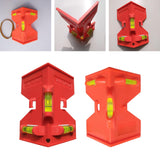Maxbell Foldable Cylinder Magnetic Level Angle Measurement for Durable Tools Both Sides Hook