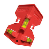 Maxbell Foldable Cylinder Magnetic Level Angle Measurement for Durable Tools Both Sides Hook
