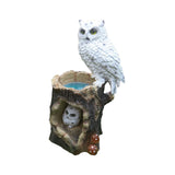 Maxbell Owl Statue Solar Light Decoration for Indoor Outdoor Yard Decor