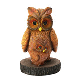 Maxbell Owl Shape Lawn Light Animal Statue Landscape Lamp for Yard Garden Patio Style A