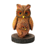 Maxbell Owl Shape Lawn Light Animal Statue Landscape Lamp for Yard Garden Patio Style A
