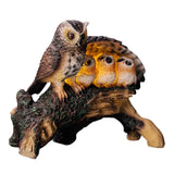 Maxbell Owl Shape Lawn Light Animal Statue Landscape Lamp for Yard Garden Patio Style C