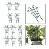 Maxbell Stackable Trellis for Climbing Plants Potted Trellis for Yard Patio Balcony 4 Pieces