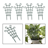 Maxbell Stackable Trellis for Climbing Plants Potted Trellis for Yard Patio Balcony 4 Pieces
