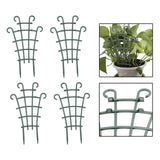 Maxbell Stackable Trellis for Climbing Plants Potted Trellis for Yard Patio Balcony 4 Pieces
