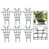 Maxbell Stackable Trellis for Climbing Plants Potted Trellis for Yard Patio Balcony 6 Pieces