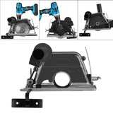 Maxbell Metal Angle Grinder Stand Bench Support Bracket Woodworking Tool Accessories