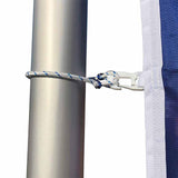 Maxbell Flagpole Rope Snap Clip Hooks Rope Flagpole Fittings Flag Pole Halyard Rope
