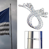 Maxbell Flagpole Rope Snap Clip Hooks Rope Flagpole Fittings Flag Pole Halyard Rope