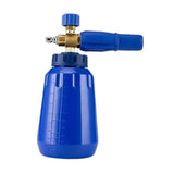 Maxbell Portable Foam Sprayer 1L Foam Watering Can Water Sprayer for Windows Washing Dark Blue