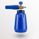 Maxbell Portable Foam Sprayer 1L Foam Watering Can Water Sprayer for Windows Washing Dark Blue