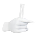 Maxbell Modern Hand Shaped Figurines Home Decor Bud Vase for Living Room A