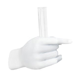 Maxbell Modern Hand Shaped Figurines Home Decor Bud Vase for Living Room A