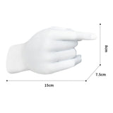 Maxbell Modern Hand Shaped Figurines Home Decor Bud Vase for Living Room A