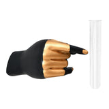 Maxbell Modern Hand Shaped Figurines Home Decor Bud Vase for Living Room B