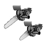 Maxbell Electric Chainsaw Chain Saw One Hand Cutter for woodworking Cutting Pruning 4inch