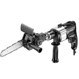 Maxbell Electric Chainsaw Chain Saw One Hand Cutter for woodworking Cutting Pruning 4inch