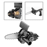 Maxbell Electric Chainsaw Chain Saw One Hand Cutter for woodworking Cutting Pruning 4inch