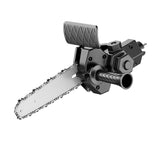 Maxbell Electric Chainsaw Chain Saw One Hand Cutter for woodworking Cutting Pruning 6 inches