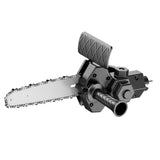 Maxbell Electric Chainsaw Chain Saw One Hand Cutter for woodworking Cutting Pruning 6 inches