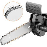 Maxbell Electric Chainsaw Chain Saw One Hand Cutter for woodworking Cutting Pruning 6 inches