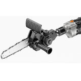 Maxbell Electric Chainsaw Chain Saw One Hand Cutter for woodworking Cutting Pruning 6 inches