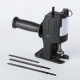 Maxbell Reciprocating Saw Adapter Atachment Tool Cutting for Household Woodworking Style B