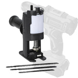 Maxbell Reciprocating Saw Adapter Atachment Tool Cutting for Household Woodworking Style B