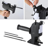 Maxbell Reciprocating Saw Adapter Atachment Tool Cutting for Household Woodworking Style B