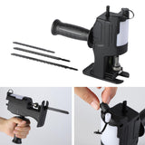 Maxbell Reciprocating Saw Adapter Atachment Tool Cutting for Household Woodworking Style B