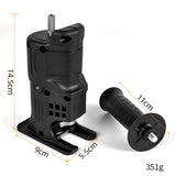 Maxbell Jig Saw Electric Drill Tool Attachment with 3 Saws for Metal PVC Woodworking
