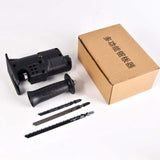 Maxbell Jig Saw Electric Drill Tool Attachment with 3 Saws for Metal PVC Woodworking