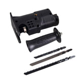 Maxbell Jig Saw Electric Drill Tool Attachment with 3 Saws for Metal PVC Woodworking
