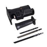 Maxbell Jig Saw Electric Drill Tool Attachment with 3 Saws for Metal PVC Woodworking