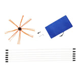 Maxbell Chimney Cleaner Flexible Dryer Lint Brush Kit with Rods for Fireplace 6M