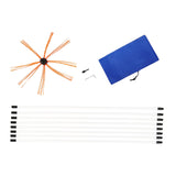 Maxbell Chimney Cleaner Flexible Dryer Lint Brush Kit with Rods for Fireplace 8M