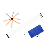 Maxbell Chimney Cleaner Flexible Dryer Lint Brush Kit with Rods for Fireplace 4M