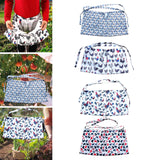 Maxbell Gardening Apron Farm Collection Storage Pouch Hands Free Multifunction blue