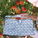 Maxbell Gardening Apron Farm Collection Storage Pouch Hands Free Multifunction blue