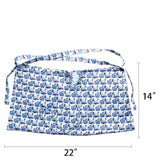 Maxbell Gardening Apron Farm Collection Storage Pouch Hands Free Multifunction blue