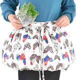 Maxbell Gardening Apron Farm Collection Storage Pouch Hands Free Multifunction Colorful Rooster